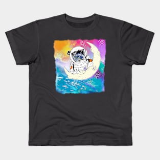 Space & Stars Kids T-Shirt